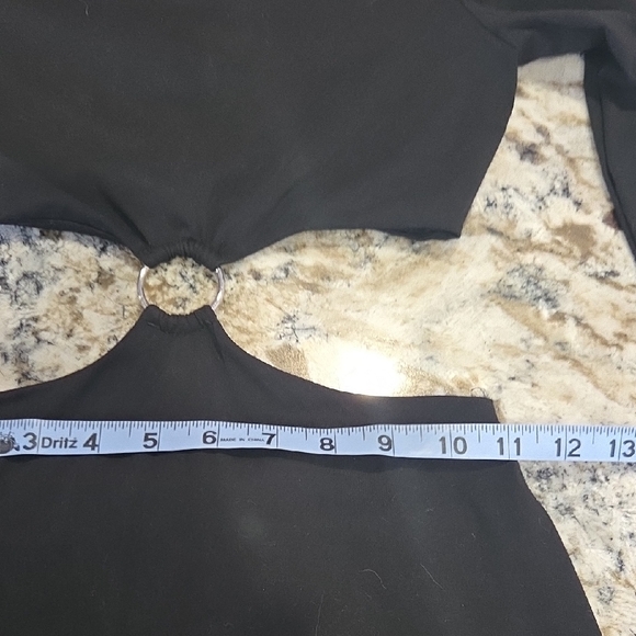 Superdown Split Mini Dress With Ring - Picture 4 of 6